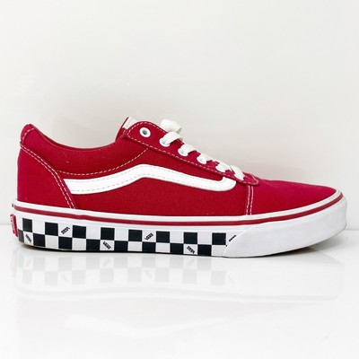 

Vans Boys Doheny 500714 Красные повседневные кроссовки, размер 4, Красный, Doheny