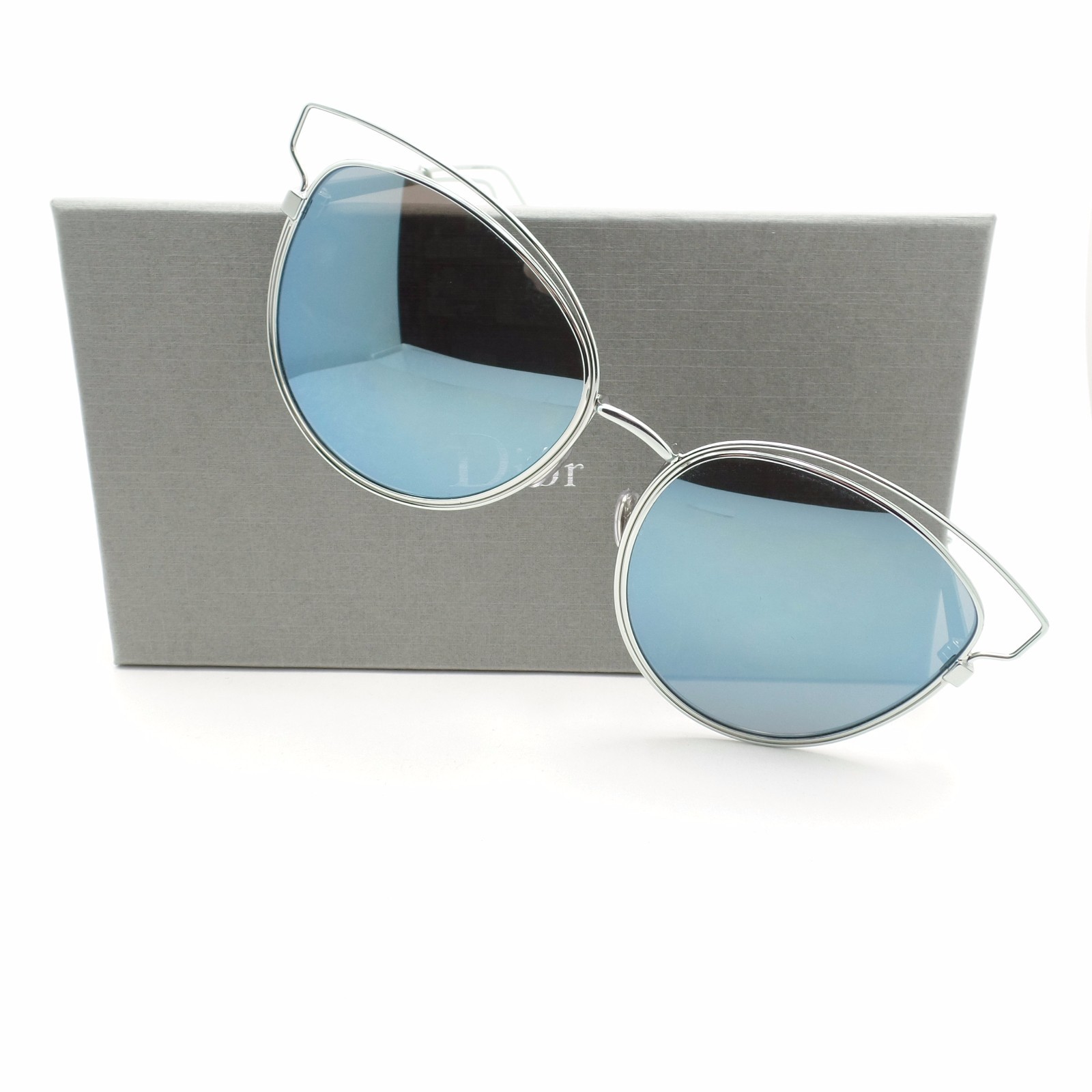 Christian Dior Sideral 2 JA6T7 Aqua Blue Mirror New Christian Dior Sideral 2 JA6T7 Aqua Blue Mirror New