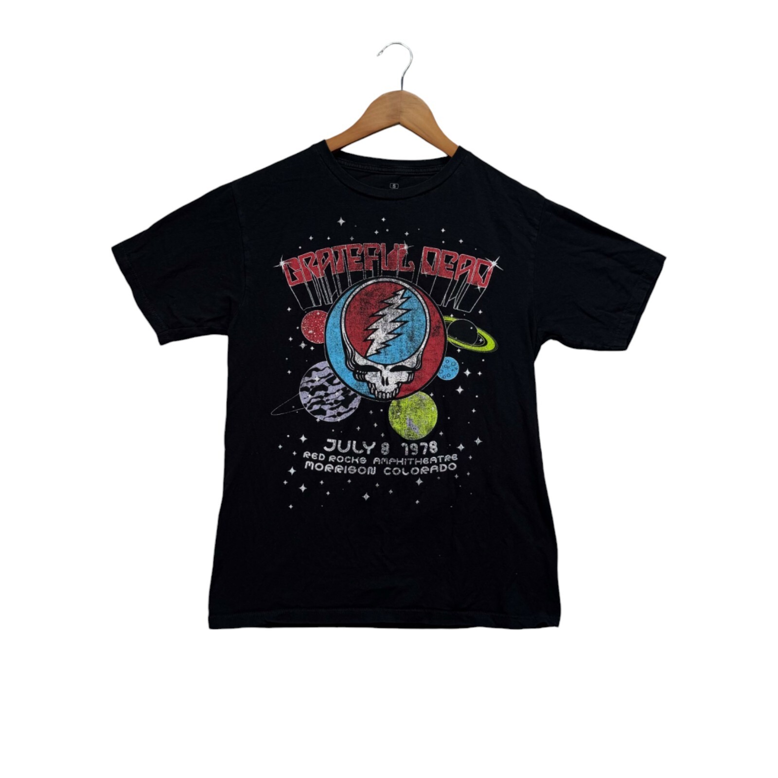 GRATEFUL DEAD MAY Tシャツ Grateful Dead T Shirt 1978 Red Rocks Amphitheater Morrison