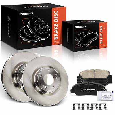 A-Premium Передний Диски. Тормозные диски- и Керамические накладки  Hyundai Genesis 2009-2011