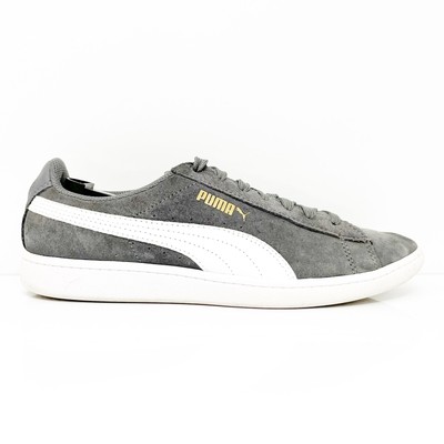 

Puma Womens Vikky 370204 04 Серые повседневные кроссовки, размер 8,5, Серый, Vikky