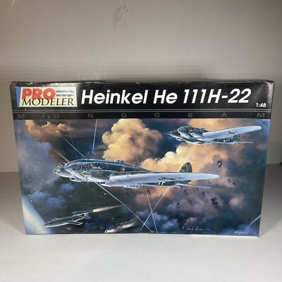 1995 Monogram 1/48 Scale Heinkel He 111H-22 Pro Modeller