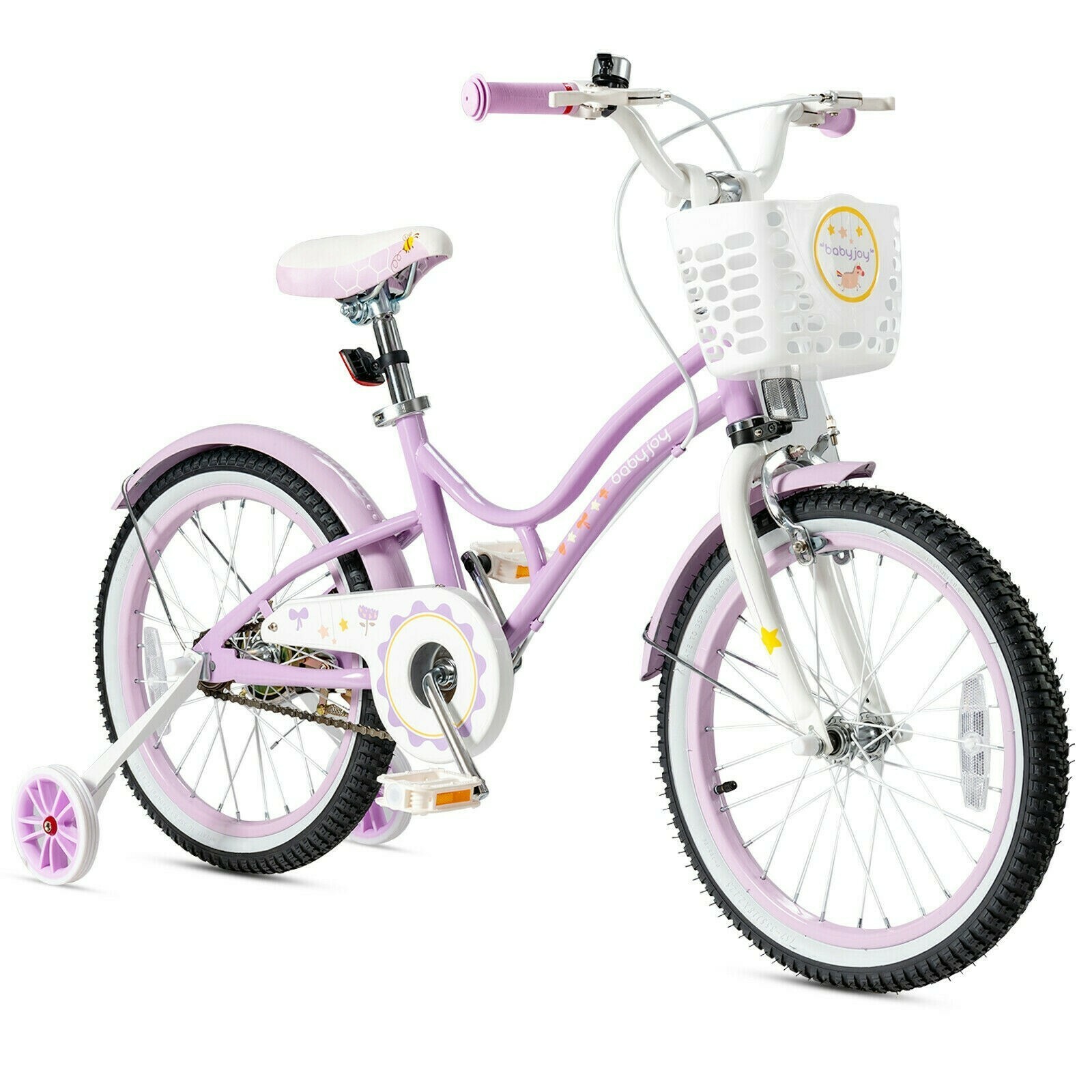 Brand New 18'' Kids Adjustable Bike with Training Wheels Gift for any occasion!