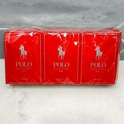 Polo Ralph Lauren Red 13 Mens Eau de Parfum Cologne Sample Vials 12pc bundle lot