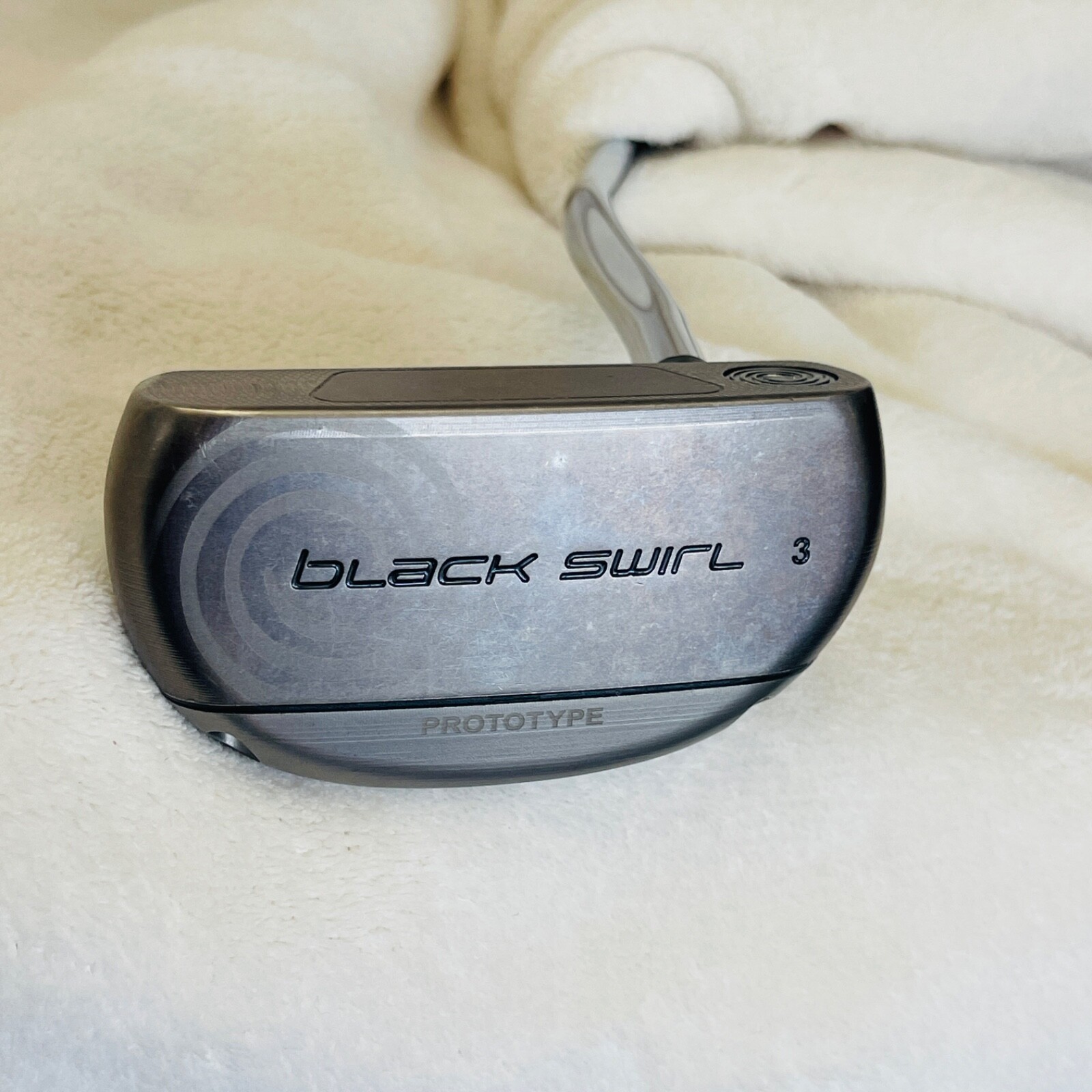 新品未使用 超希少ODYSSEY BLACK SWIRL 3 PROTOTYPE Limited Odyssey Black Swirl #3 Tour Milled Prototype Putter