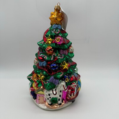 1999 Radko The Grand Tour The Great Tree 9.5'' Ornament 99-488-0 Box Signed #805