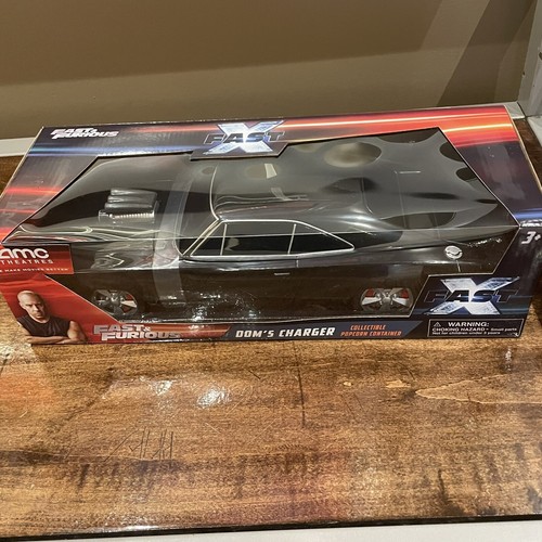 AMC Fast X Popcorn Vessel Car Movie Bucket Tin Fast