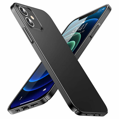 For iPhone 15 Pro Max 14 13 Hard PC Matte Ultra thin Protective Cover Case