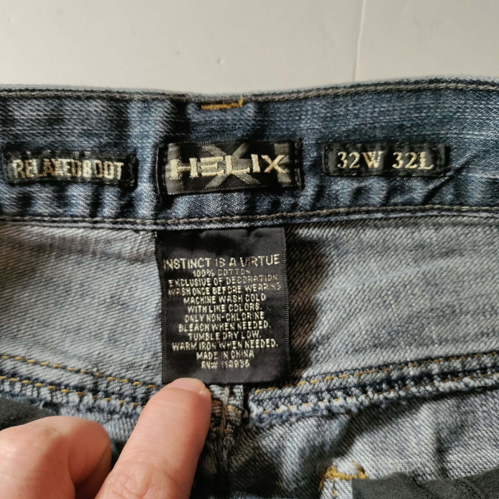 Джинсы Helix Relaxed Bootcut Jeans Mens 