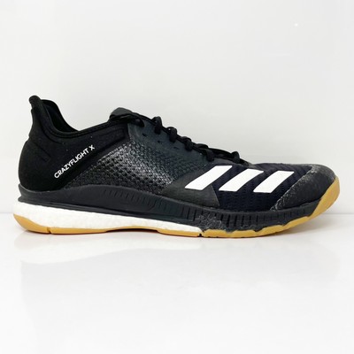 

Adidas Womens Crazyflight X 3 D97832 Черные кроссовки для бега Размер 10,5, Черный, Crazyflight X 3