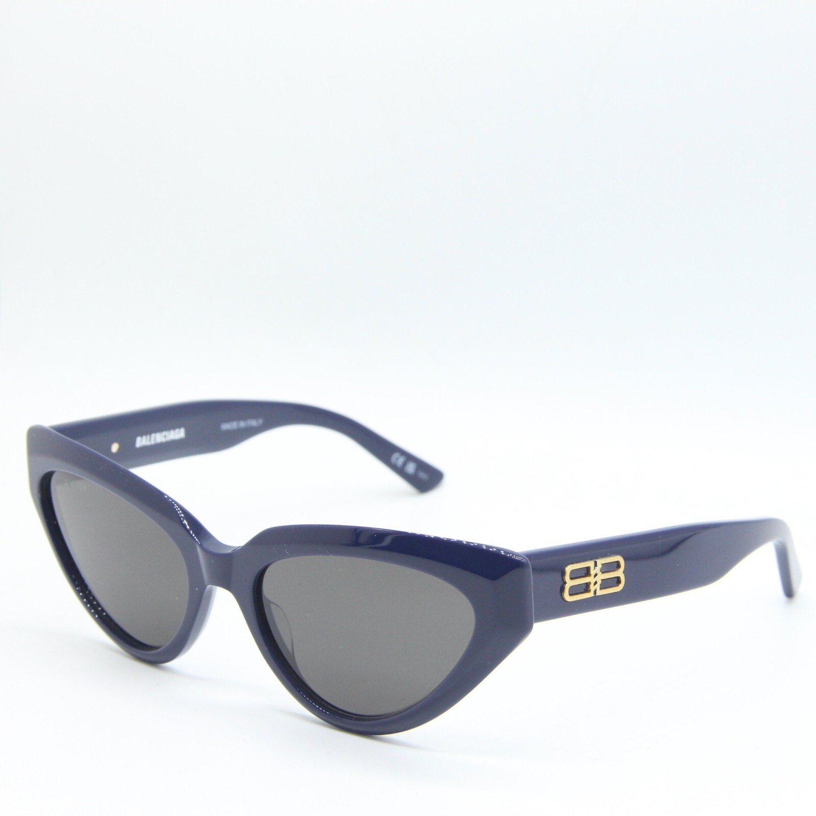 NEW BALENCIAGA BB 0270S 004 DARK BLUE GREY AUTHENTIC