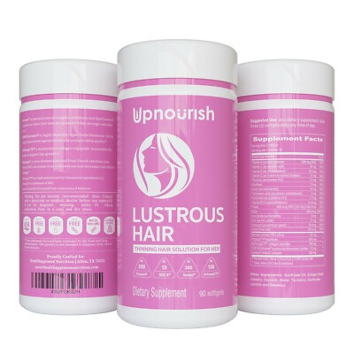 Hair Growth Vitamins for Women - DHT Blocker for hair loss and thinning Hair