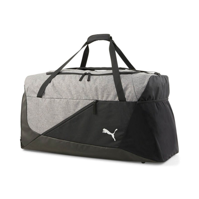 Puma Teamfinal Teambag Sporttasche Schwarz-Grau GrÃ¶ÃE M 078941 + 1 Gratisdruck