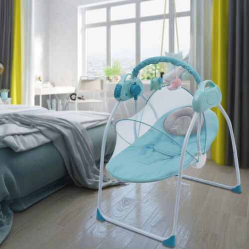 Portable Swing Automatic Stationary Baby Swing With Musicinfant Seat