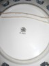 LOT OF 2 VINTAGE NAPCO CHINA FRUIT & VIOLETS LACEY EDGED WALL  PLATES
