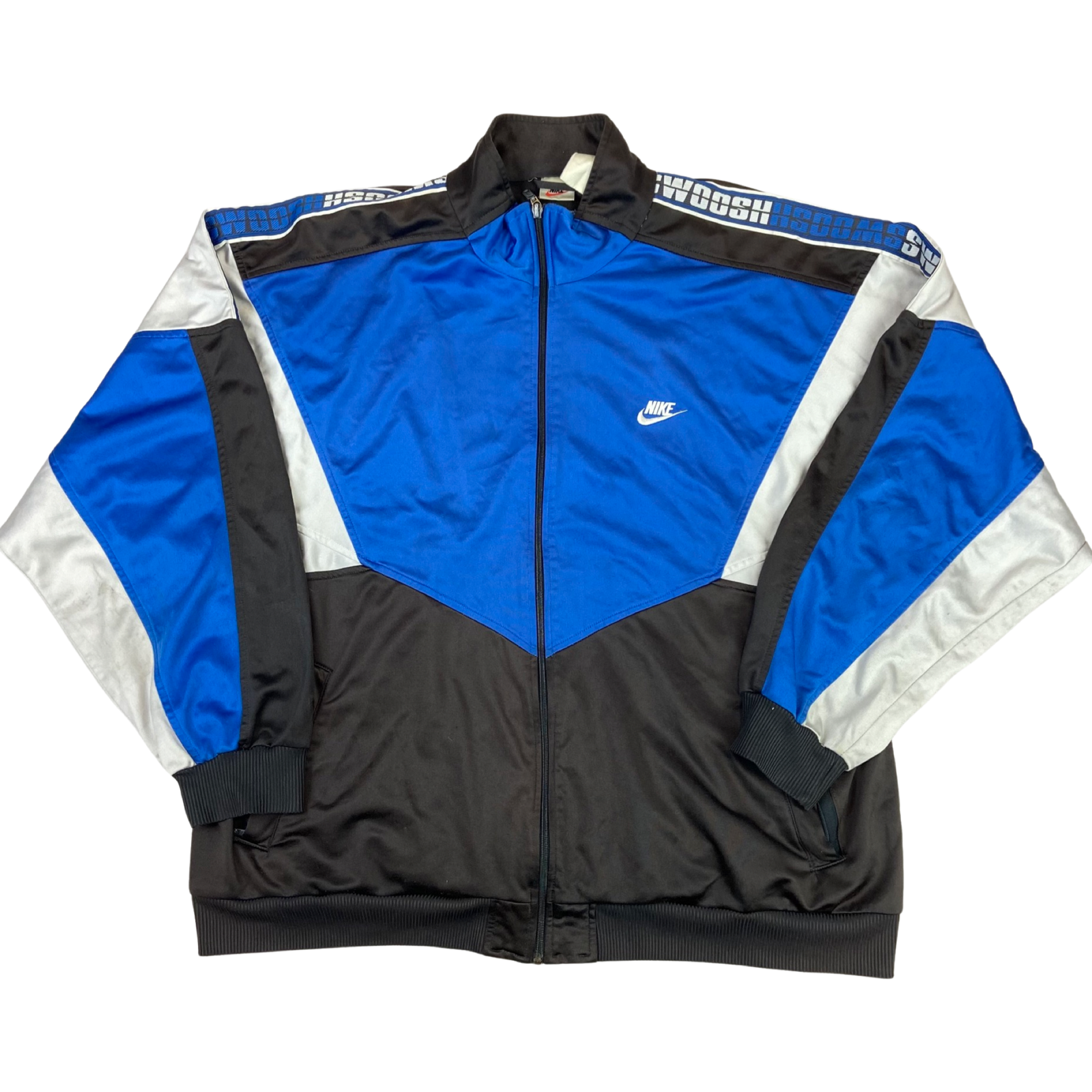 トップス 00s nike track blouson snap swoosh y2k 00s nike track blouson snap swoosh y2k - メルカリ