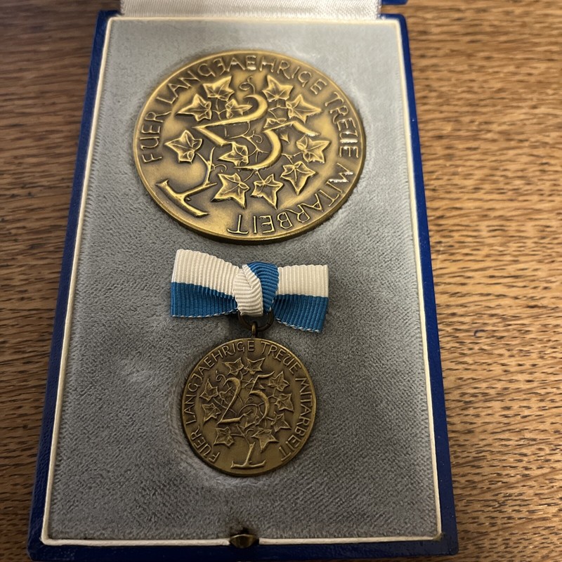 Orden Verleihungsetui Medaille Kuratorium Bayerische Arbeitgeberschaft So24
