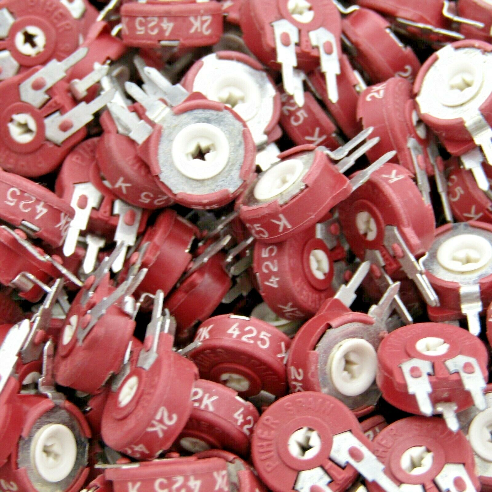 ( 20 PCS ) Piher Trim Pot 2K Ohm Through Hole