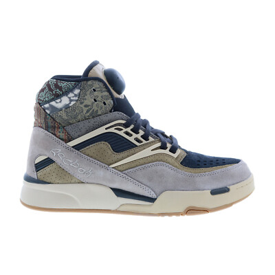 

Мужские черные замшевые кроссовки Reebok Pump TZ IE4105 на шнуровке, Черный, Reebok Pump TZ