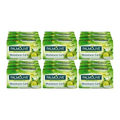 Palmolive Moisture Care Aloe & Olive Soap, 4ct. 360g (Pack of 6)