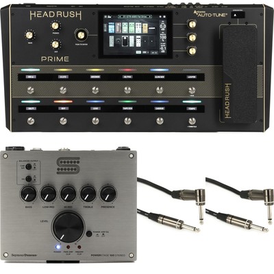 Headrush Prime Guitar Multi-effect/Amp Modeler/Vocal Processor Unit and Seymour