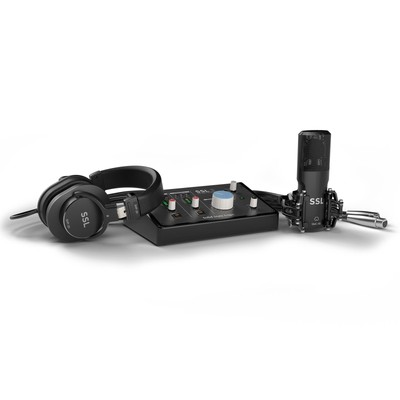 SSL SSL2 Recording Pack with USB-C Audio Interface, Microphone & Headphones