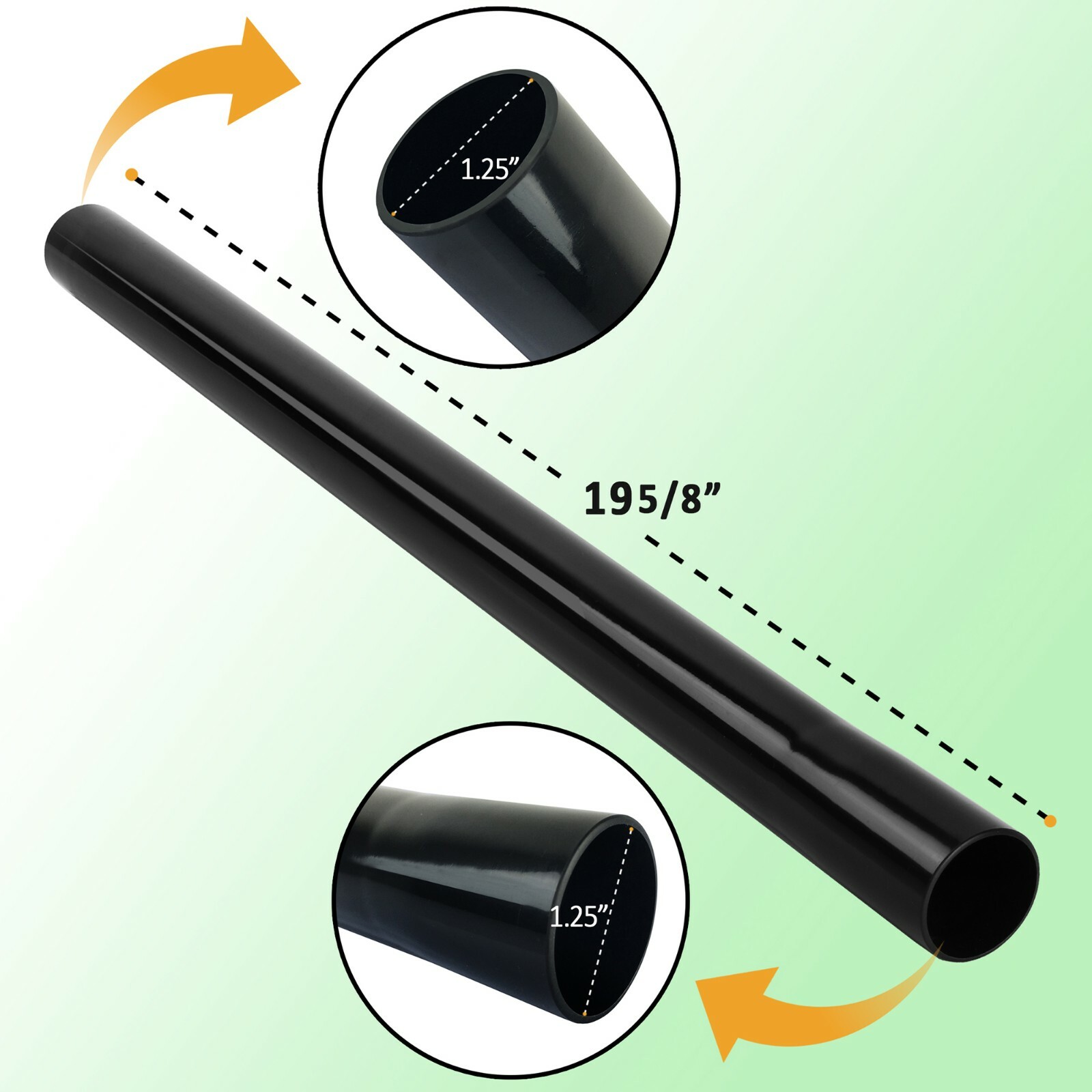 3 Extension Pipe Wands 11/4″ Hose Shop Vac Vacuum Replaces 9061400