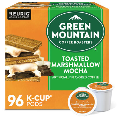 Green Mountain Coffee Roasters, Toasted Marshmallow Mocha, K-Cups, 96 Count