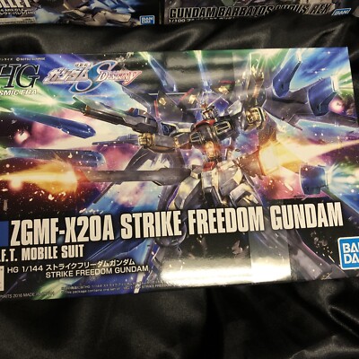 Bandai SEED Destiny HGCE Strike Freedom Gundam Revive 1/144 HG Model Kit USA