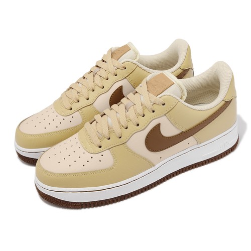 

Мужская повседневная обувь Nike Air Force 1 07 LV8 1 AF1 Ale Brown Sesame White DQ7660-200, Белый, Air Force 1 07 Lv8