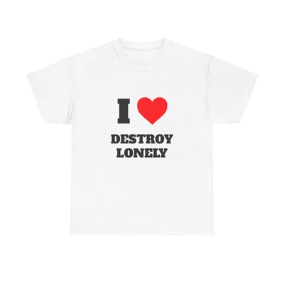 I Love Destroy Lonely Tshirt Tee, Ken Carson, Destroy Lonely, Playboi Carti