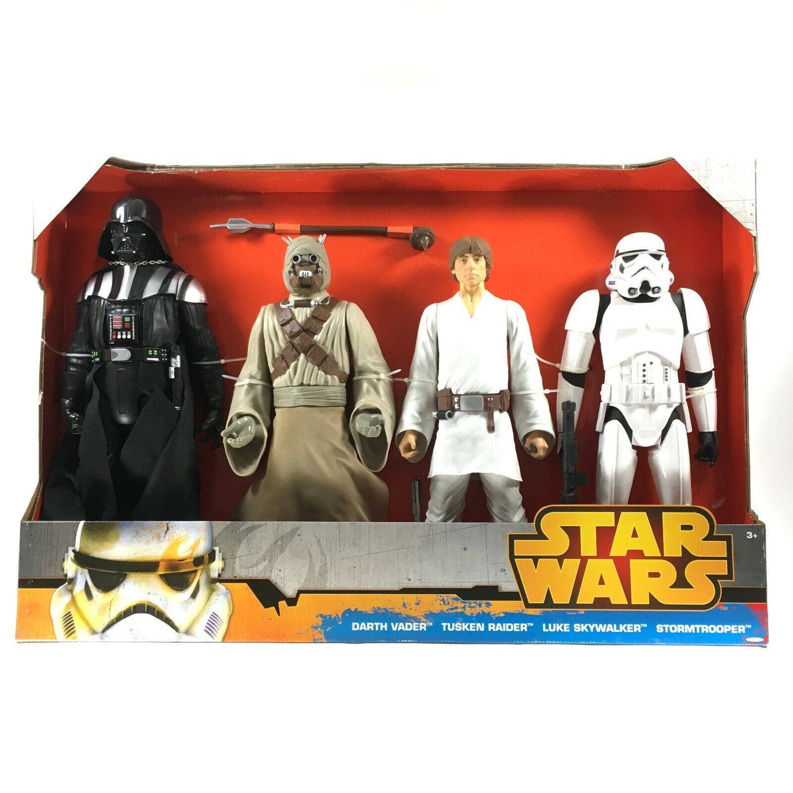 JAKKS Pacific Star Wars 4-Pack: Darth Vader, Luke, Tusken JAKKS Pacific Star Wars 4-Pack: Darth Vader, Luke, Tusken