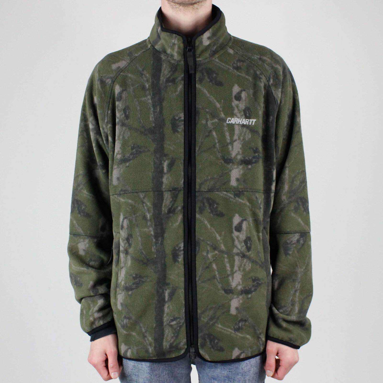 camo carhartt coat