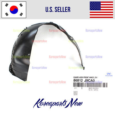 ◆h◆ FRONT Fender Liner Right PASSENGER Side 86812H8000 ⭐OEM