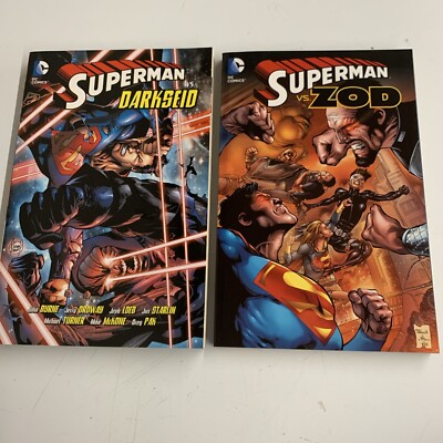 Superman vs. Darkseid by John Byrne (2015, Trade Paperback) Lot w/ Bonus VS. Zod