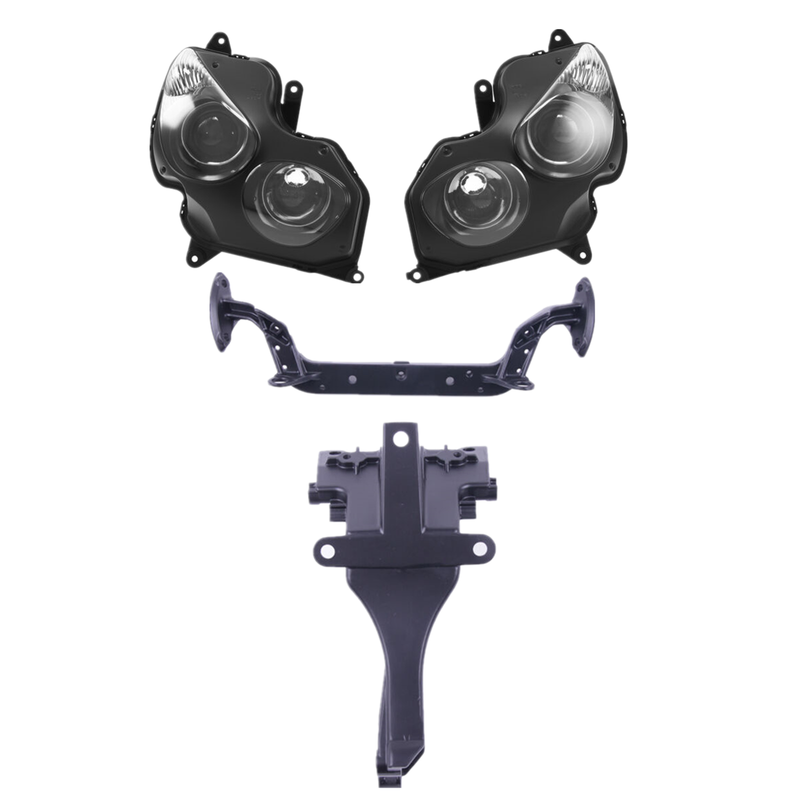Headlight & Upper Fairing Mirror Stay Bracket For Kawasaki Ninja