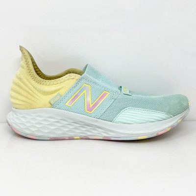 

New Balance Girls Fresh Foam Roav PDROVJH Синие кроссовки для бега Размер 3 M, Синий, Fresh Foam Roav
