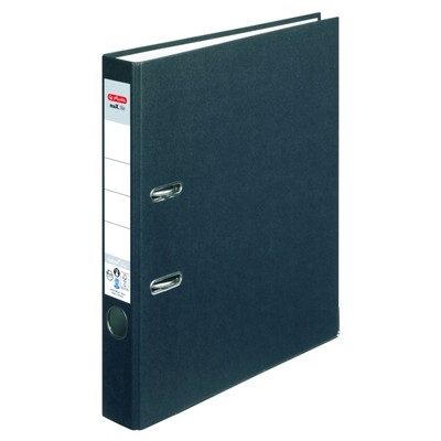Herlitz Ordner A4 maX. file nature plus 5 cm black
