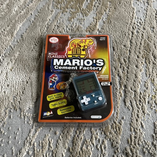 【レア】マリオ セメントファクトリー　ゲームウォッチ　ミニクラシックス レア】マリオ セメントファクトリーゲームウォッチミニクラシックス