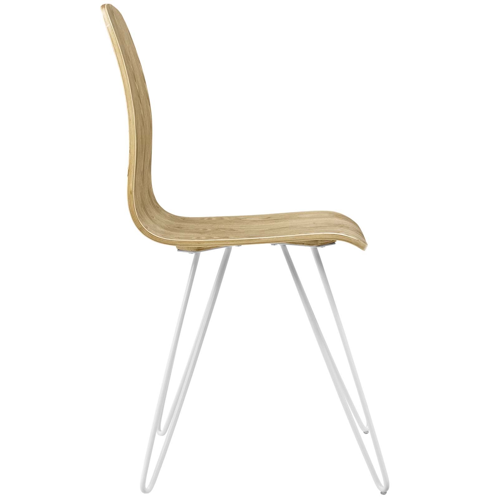 Mid-Century Modern Retro Bentwood Metal Hairpin Leg Dining ...