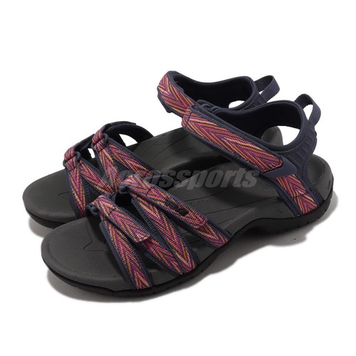 

Женские повседневные водные сандалии Teva W Tirra Palms Indigo Rose Violet с ремешком 4266-PIRV, Синий, W Tirra