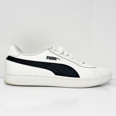 

Puma Mens Smash V2 374513-01 Белая Повседневная Обувь Кроссовки Размер 10, Белый, Smash V2