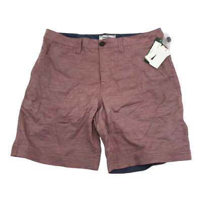 Flag & Anthem Dry Goods Supply Mens Bermuda Core Shorts Size 32 Red Stitch Fix