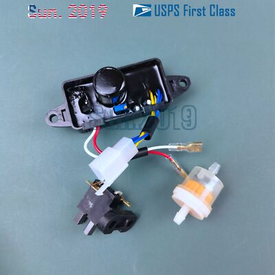 Lihua Square AVR Automatic Voltage Regulator For 1KW 2KW 3KW 4KW Gas Generator