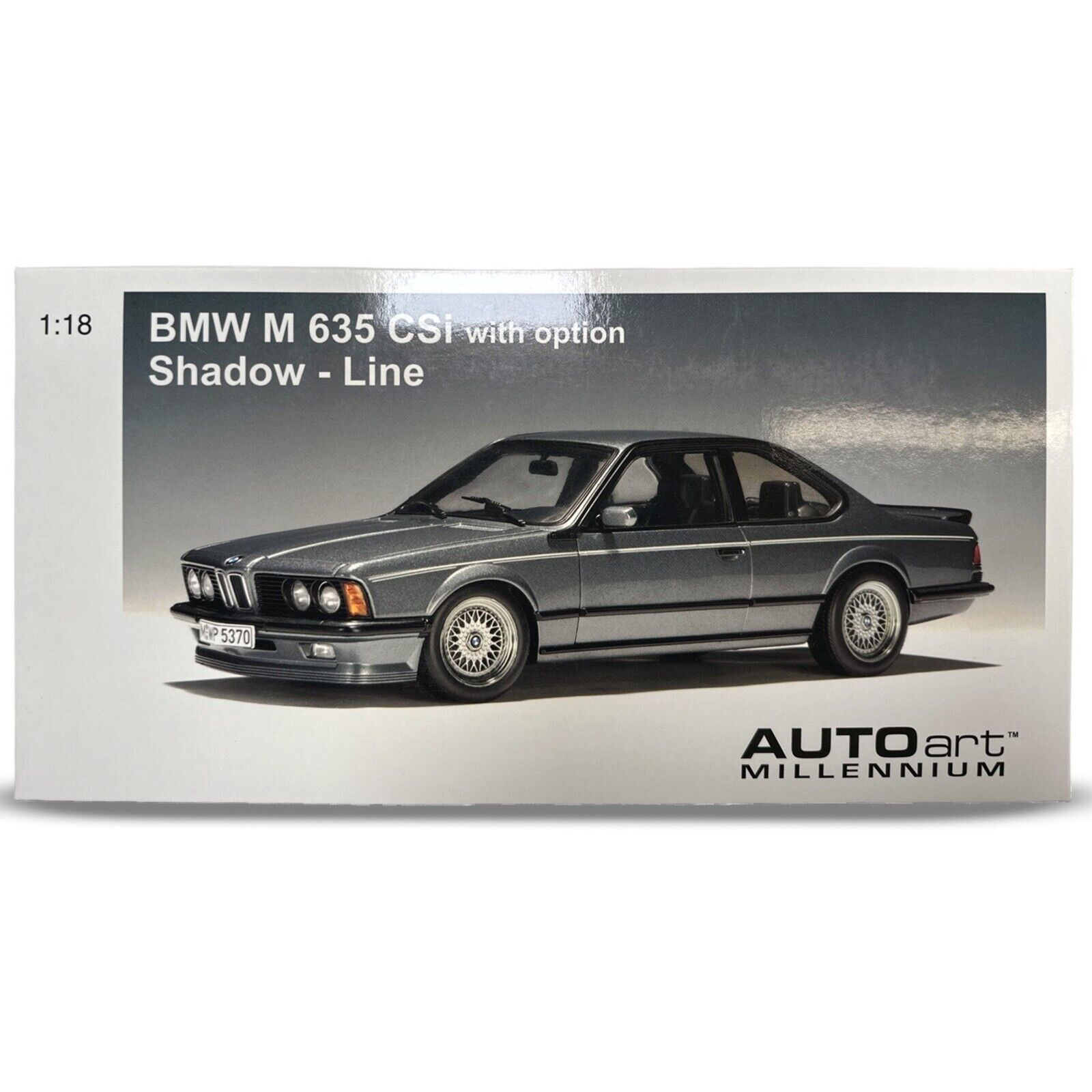 Autoart Millenium BMW M 635 CSi w/ Option Shadow Line Die Autoart Millenium BMW M 635 CSi w/ Option Shadow Line Die