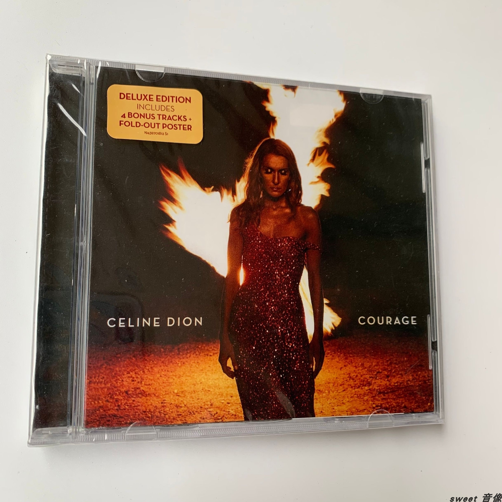 Celine Dion – Courage 19439701812 US CD, Album, Deluxe