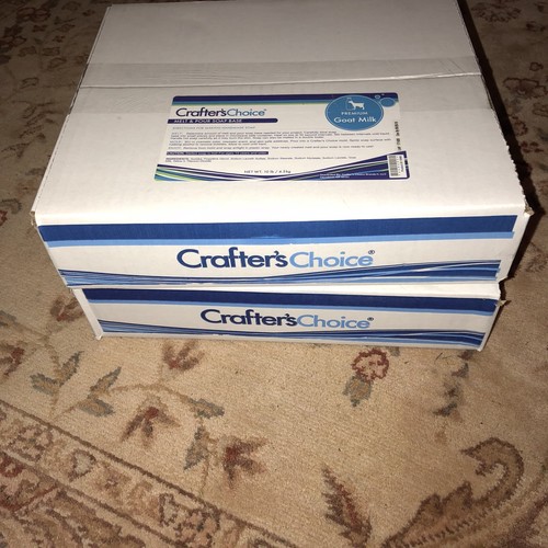 10 LBS Crafters Choice Premium GOAT'S MILK MELT & POUR SOAP BASE