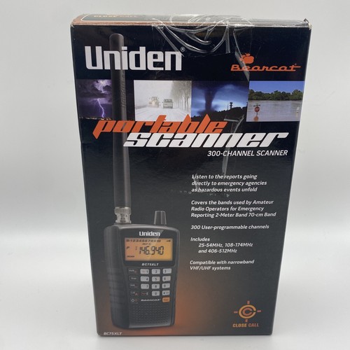 Uniden Bearcat BC75XLT Handheld ScannerのeBay公認海外通販｜セカイモン