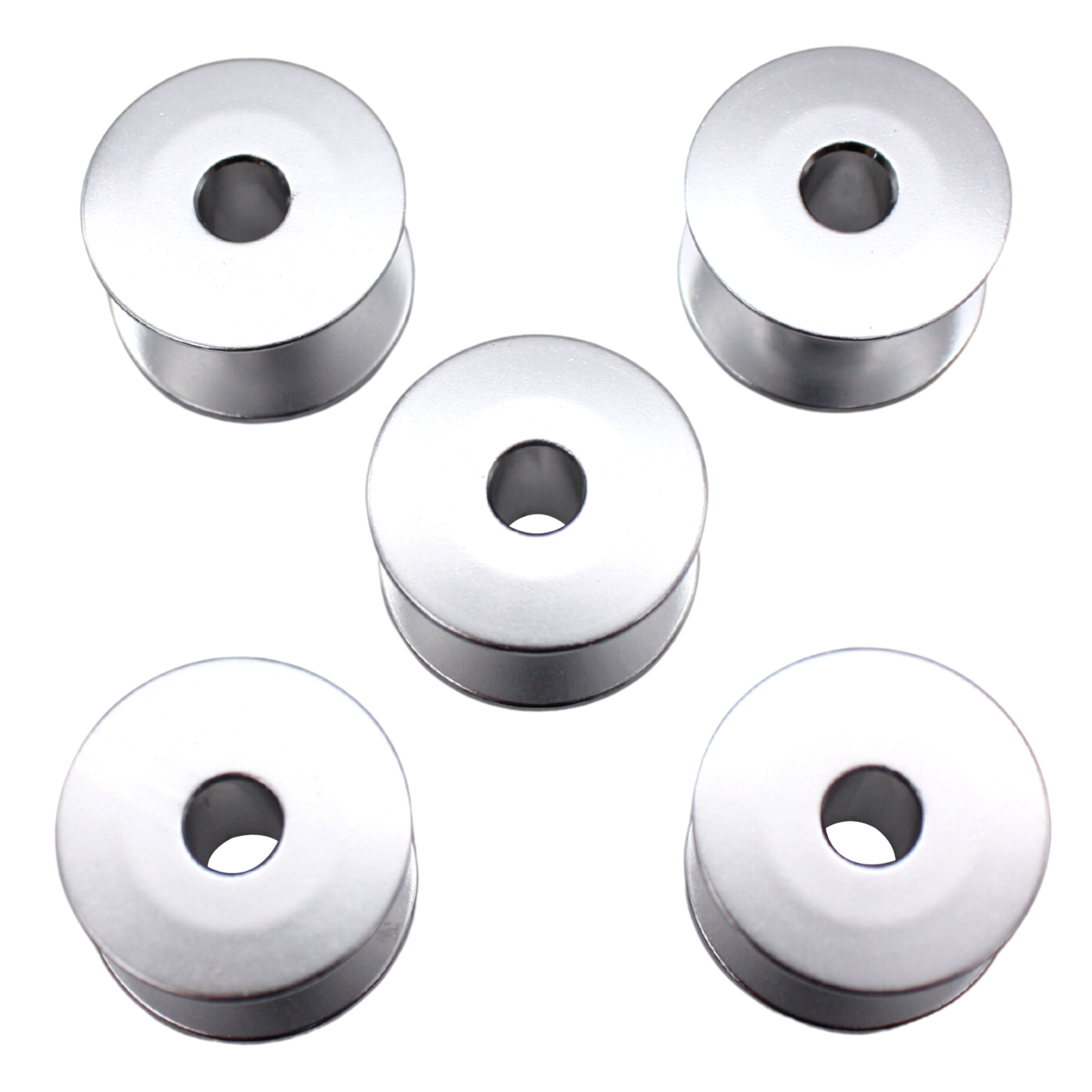 5 Large Aluminum Bobbin #S44633001 for Brother BAS-311A, BAS 5 Large Aluminum Bobbin #S44633001 for Brother BAS-311A, BAS