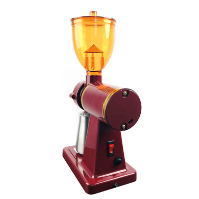 180W Electric Coffee Bean Grinder High Capacity Coffee Grinding Machine Burr US 